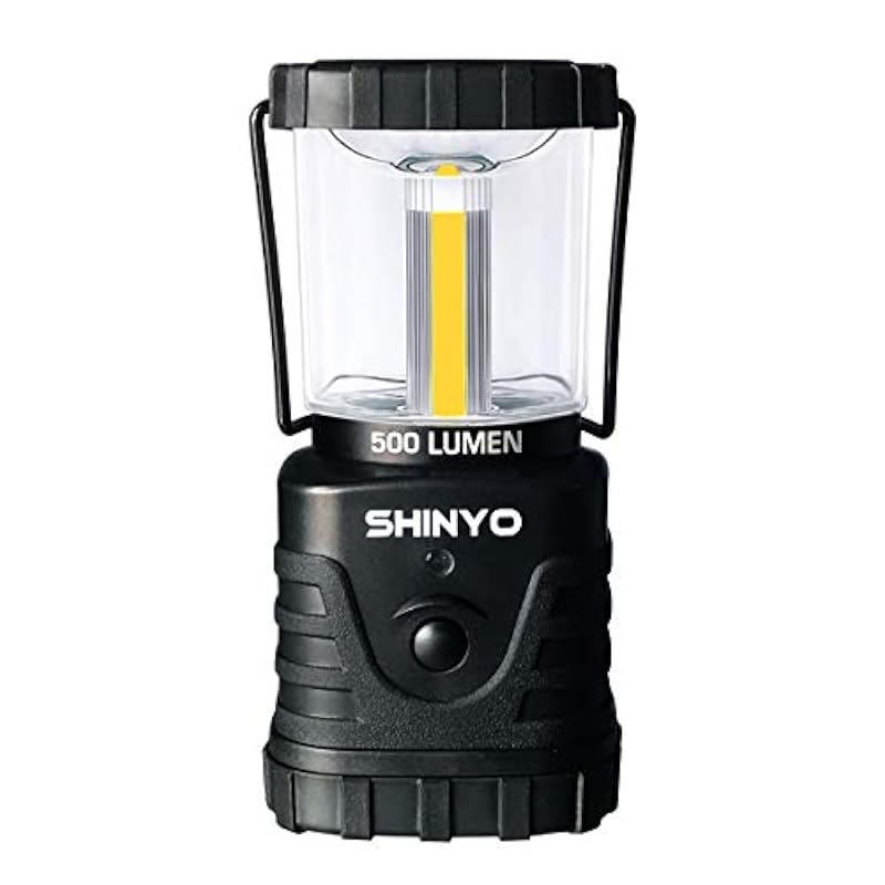 SHINYO 고휘도 난색LED랜턴 전지식 3개 점등 모드 연속 점등 최대40시간 방적 사양 눈(째)에 친절한 확산 필름부 아웃 ...