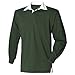 Front Row Mens Long Sleeve Sports Rugby Shirt - XX-Large / Chest 46 - 48in - Navy