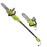 Sun Joe SWJ805E 6 Amp 2-in-1 Convertible Electric Telescoping Pole Chain Saw