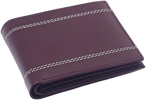 OHM Leather New York Classic Stitched Dress Wallet
