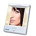 Conair Two-Sided Lighted Makeup Mirror with 4 Light Settings; 1x/5x Magnification; White