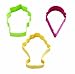 Wilton Ice Cream Metal Cookie Cutter Set, 3-Piece