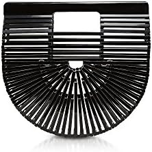 Cult Gaia Women's 20002Acblkmiblack Black Acrylic Handbag
