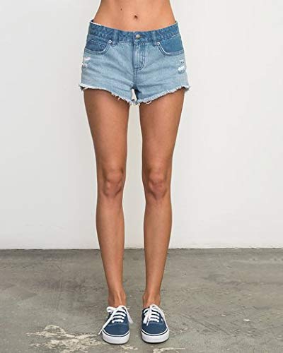 rvca jean shorts