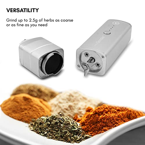 Easy Grinder Storage Chamber Electric Herb Pollen Catcher Dispenser