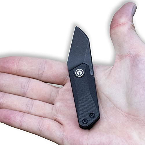 CIVIVI KiV Front Flipper Pocket Knife, Double Detent Slip Joint Small