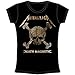 Metallica - Mosaic Skulls Girls S/S T-Shirt In Black
