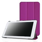 Acer Iconia One 10 B3-A20 case, Pasonomi® Ultra Slim Lightweight PU Leather Folio Case Stand Cover for Acer Iconia One 10 B3-A20 10-Inch Tablet (Purple)