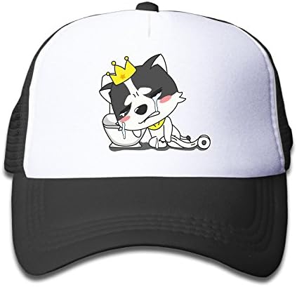 KTKY Kid Adjustable Original Custom Made Snapback Cap Hat Cotton Huskies Cry Baseball Cap Black