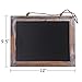 RHF Chalkboard Sign, Hanging Chalk Boards Signs, Chalk Board Easel,Rustic Wedding Chalkboards,Decorative Small Chalkboard,Set of 3
