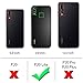 Suensan Huawei P20 Lite Case,Huawei Nova 3E Case, TPU Shock Absorption Technology Raised Bezels Protective Case Cover for Huawei P20 Lite Smartphone (Black)