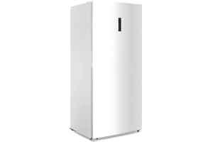 21.0 Cubic Feet Capacity Upright freezer - Convertible Refrigerator/Freezer, 4 Shelves, Garage Ready, Meat Storage, Auto Defrost, Congelador For Home, Apartment, Cottage, Basement