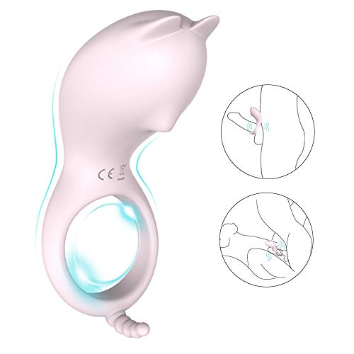 Rabbit Vibrating Cock Ring (Pink)