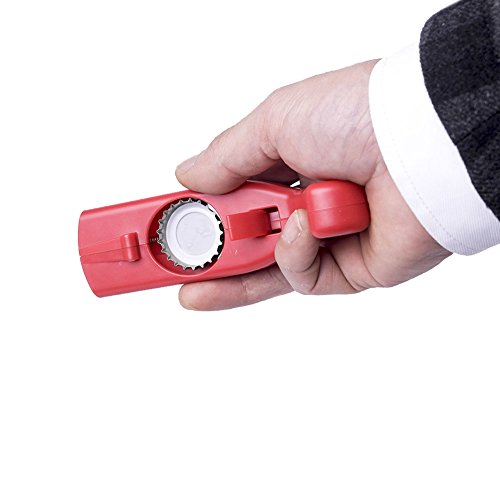 4 Pack Bottle Opener Creative Bottle Opener Cap Gun Plastic Beer Bottle Opener Cap Launcher Shooter for Home Bar Party Drinking Game (Red and Grey)