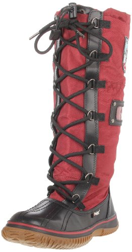 Pajar Women's Grip Id Pouch Boot,Red/Black,38 M EU / 7-7.5 B(M)