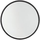 Capital Lighting 735801MM 31 Inch Wood Frame Round Mirror,