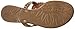 Jack Rogers Women's Georgica Jelly Sandal, Gold, 9 M US