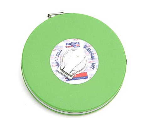 Closed Metallic Strip Steel Long Tape 50m/165ft (Width 13mm)