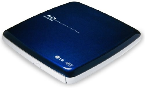 LG Electronics BP06LU10 LightScribe 6X External Blu-ray Rewriter Drive (Black)