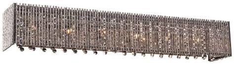 PLC Lighting 92908PC 6 Light Airiux Collection Vanity Lighting Fixture