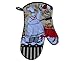 Bistro Chef Kitchen Towel Set 7 Piece Towels Pot Holders Oven Mitt & Dishcloth Decorative Design Everyday Use