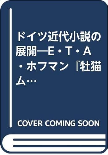 ドイツ近代小説の展開 E T A ホフマン 牡猫ムルの人生観 からトーマス マン ブッデンブローク家の人々 まで Amazon Com Books