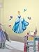 Roommates Cinderella Peel and Stick Giant Wall Decal with Decorating Accents and Gems,11 Piece