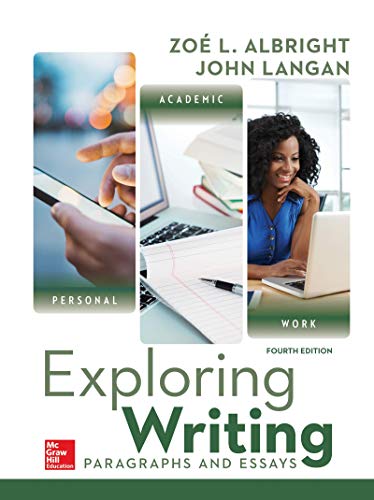 Exploring Writing:Paragraphs+Essays(ll)