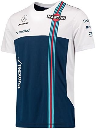 Williams Martini Formula 1 Racing Men's 2017 Team T-Shirt