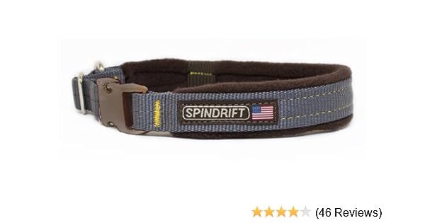 Amazon Com Spindrift 135 Fleece Lined Cozy Dog Collar Medium