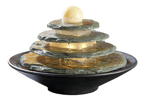 title=Fontana Luminosa Feng Shui in Ardesia "Tao"