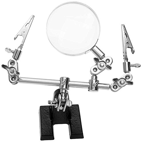 JEWELRY MAKING TOOL MAGNIFIER WITH CLIPS for SCRAPBOOKING & CRAFTS