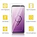 AMBBERDR 3-Pack Screen Protector for Samsung Galaxy S9 Max Coverage Flexible Film [Not Wet Applied] with Lifetime Replacement Warranty