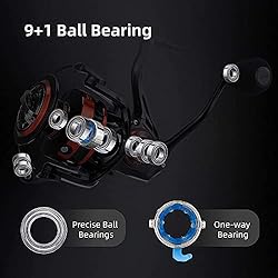 RUNCL Spinning Fishing Reel Rushmore - 6.2:1 High