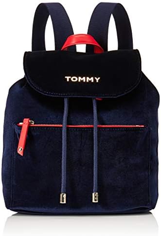 tommy hilfiger velvet backpack