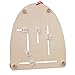 Timy Wooden Calendar Board Teaching Clock