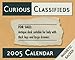 Curious Classified Ads: 2005 Mini Dtd by