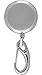 Moulin Unisex Clip-on Silver and Black Watch #4095.50132