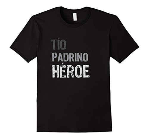 Boxdean TeesTio Padrino Heroe | Uncle Godfather Hero T-Shirt