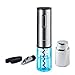 Victagen Electric Wine Opener, Cordless USB Rechargeable, Stainless Steel Electric Opener ,Wine Accessories Gift Set with Foil Cutter,Wine Pourer and Vacuum Sealer