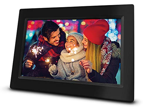 RCA 10″ Wi-Fi Digital Photo Frame | 8GB Internal Storage, Touch Screen, Slideshow Feature. Instantly Sharing Memories. Worldwide Connectivity.