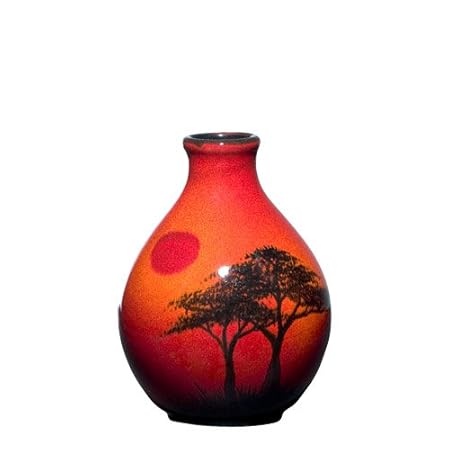 Poole Pottery African Sky Bud Vase Amazon Co Uk Kitchen Home