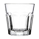 Libbey 15241 Gibraltar DuraTuff 7 oz Rocks Glass , SET OF 6 w/ Signature Party Picks