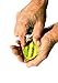 AvoLoop - Fast peel any fruit or soft vegetable with ease. Avocado Slicer Peeler Pitter Scooper, Mango Corer, Kiwi Fruit Scoop Kitchern Tool. EZ-clean 3 in 1 vegetable peeler set.