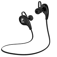 Soundpeats 白黒2色 Qy8 Bluetooth イヤホン 高音質 メーカー直販 1年保証付 Bluetooth 4 1 Apt Xコーデック採用 防水防滴 スポーツタイプ ワイヤレスイヤホン マイク内蔵 ハンズフリー通話 Cvc6 0ノイズキャンセリング機能 ブルートゥース イヤホン Bluetooth