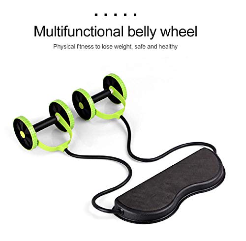 Abdominal-Trainers-Double-Ab-Roller-Wheel-Fitness-Abdominal-Abs-Roller-Ab-Rollers-Fitness-Equipment-Abdominal-Exerciser-Trainer-Puller-Roller-Slimming-Muscle-Trainer-Workout-Tool-Resistance-Band