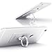 Kickstand - Original, Genuine, Authentic Bunker Ring Cell Phone and Tablets Anti Drop Ring for iPhone iPad iPod Samsung Galaxy Note and Any Universal Mobile Devices (Black+Hook)