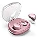 Wireless Earbuds,Sanag True Wireless Bluetooth Earbuds with Charging Case Stereo Sports Bluetooth Earphones,Noise Cancelling IPX5 Waterproof Touch Control with Mic for Android and More [Rose Gold]