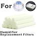 ZELAF [SGS Cert. 12 Pack 2.38 x 0.31inch Replacement Sponge Filters Wick, Cotton Filter Sticks for Mini Portable Personal USB Humidifier & Personal USB Diffuser and More