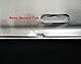 Popular Bling 7 Row White/Clear Color Crystal Metal Chrome License Plate Frame With Free Screw Cap